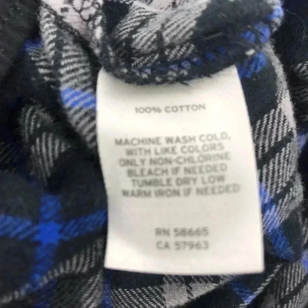 NORDSTROM MEN’S SHOP FLANNEL PAJAMA PANTS SMALL TAPERED LOUNGEWEAR BOTTOMS